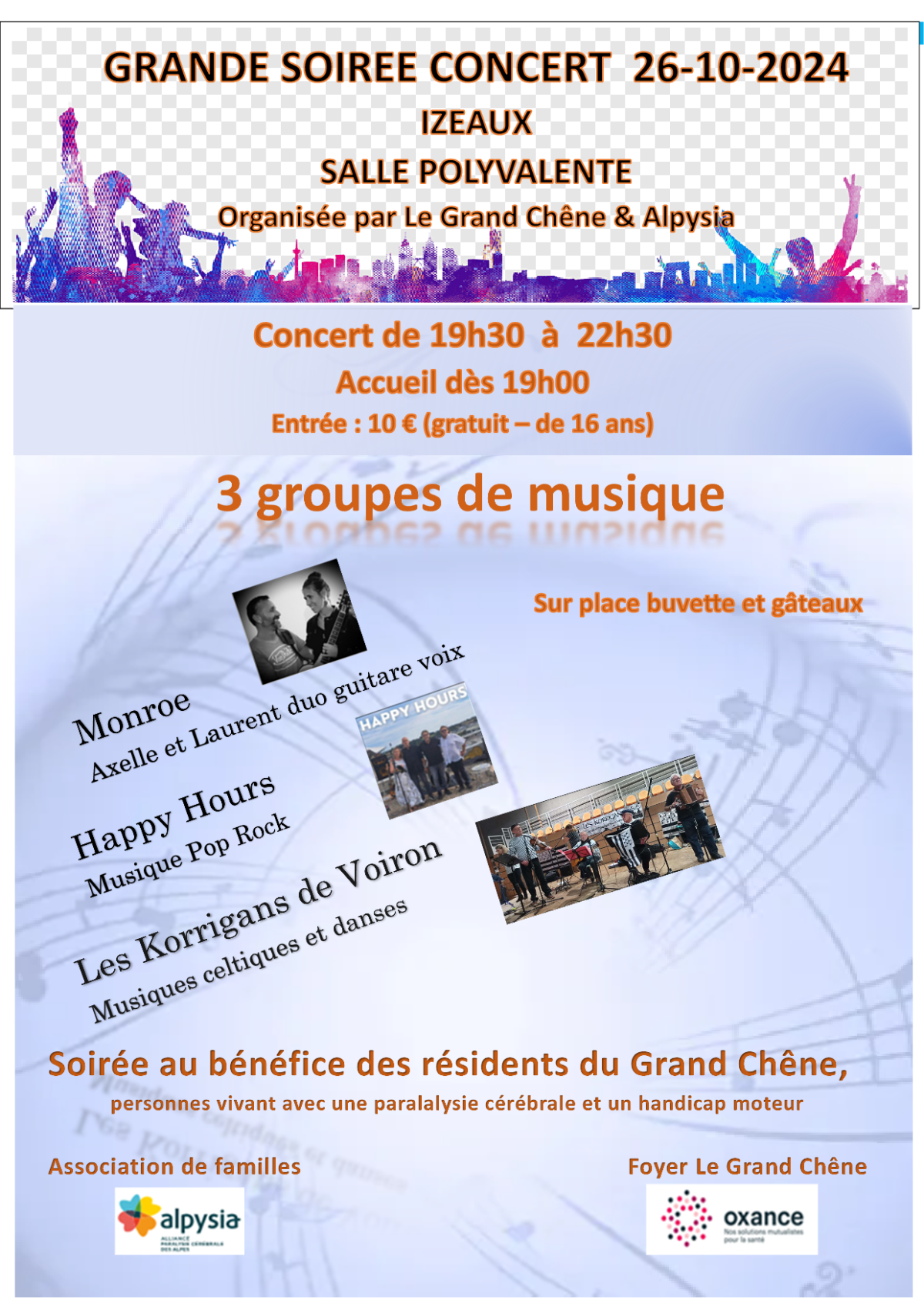 Concert au Grand Chêne